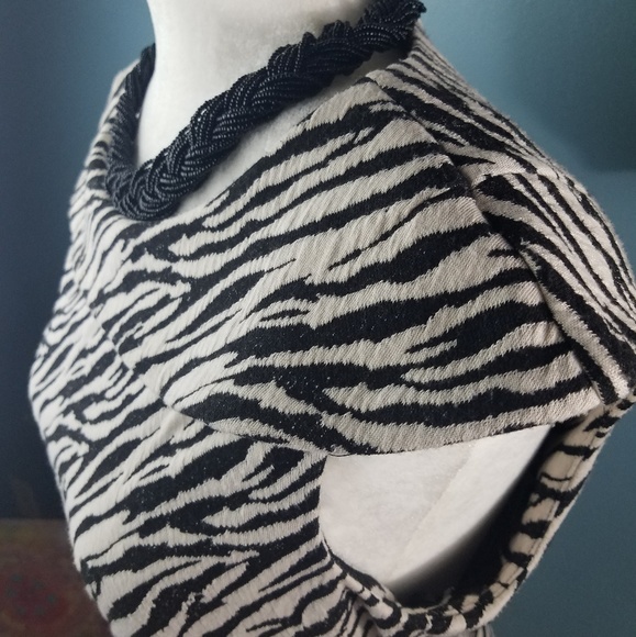Premise Dresses & Skirts - Premise black and white Zebra Dress Size 8 🛍